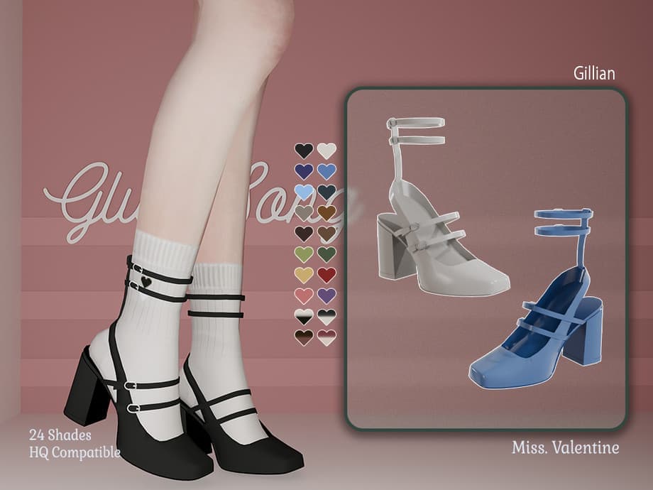 Туфли Gillian mary janes shoes and socks
